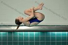 Maddy Morrison  Wheaton College Women's diver Maddy Morrison competes against Babson College, January 11, 2020. - Photo By: KEITH NORDSTROM : Wheaton, Swimming, Maddy Morrison